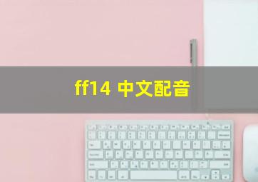 ff14 中文配音